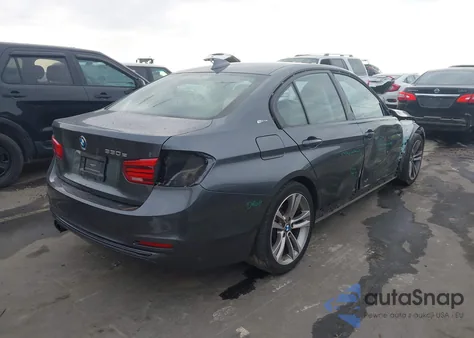 2016 BMW 330E z USA, uszkodzony, nr VIN WBA8E1C57GK479692